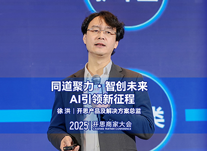 开思产品与解决方案总监 徐洪：同道聚力&middot;智创未来 AI 引领新征程